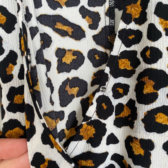 Show Me Your Mumu x Heather McMahan cheetah wrap dress - Picture 3 of 3
